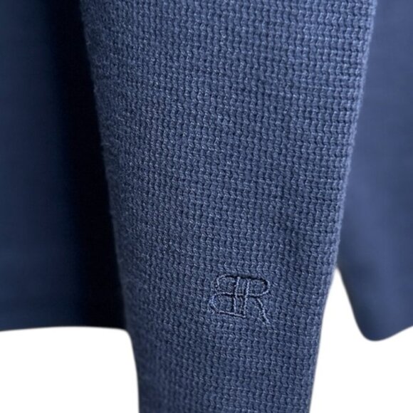 Banana Republic Men's Navy Pullover Crewneck Sweater Size XL Preppy - Picture 2 of 8